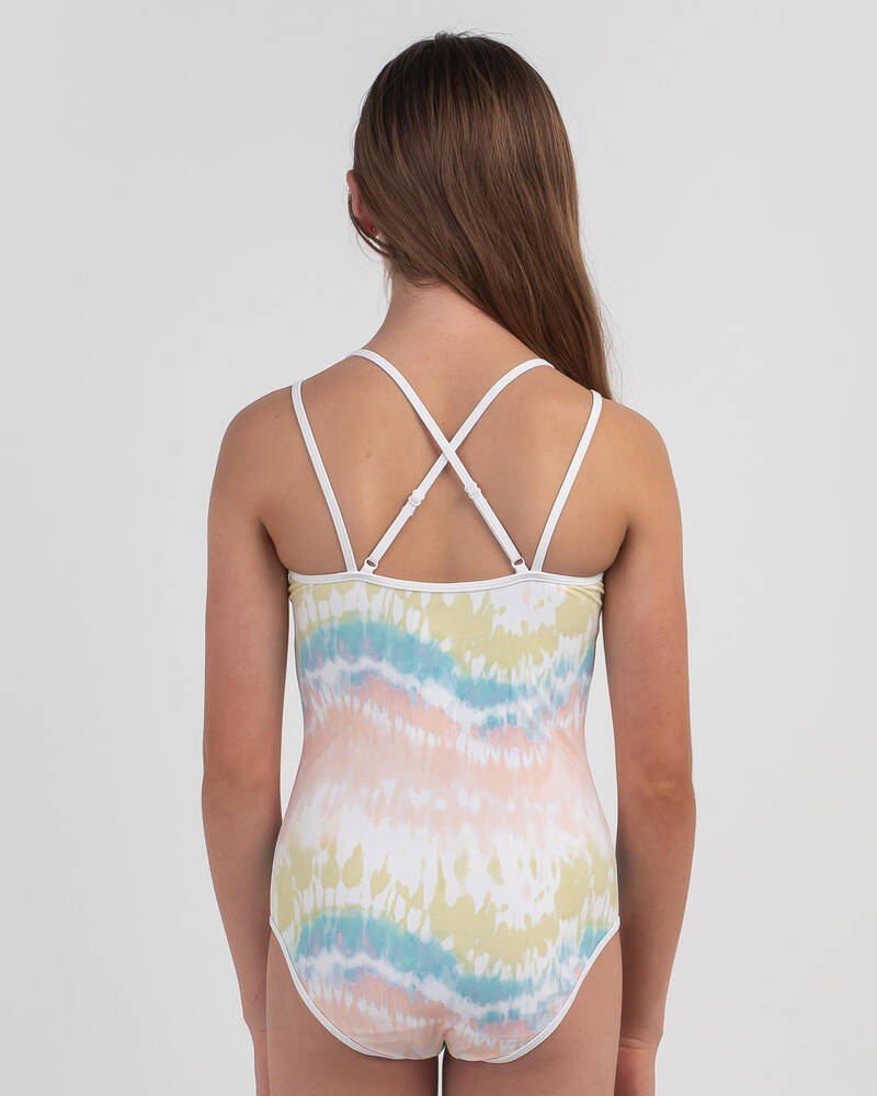 Rip Curl Girls' Tie Dye One Piece Swimsuit for Womens