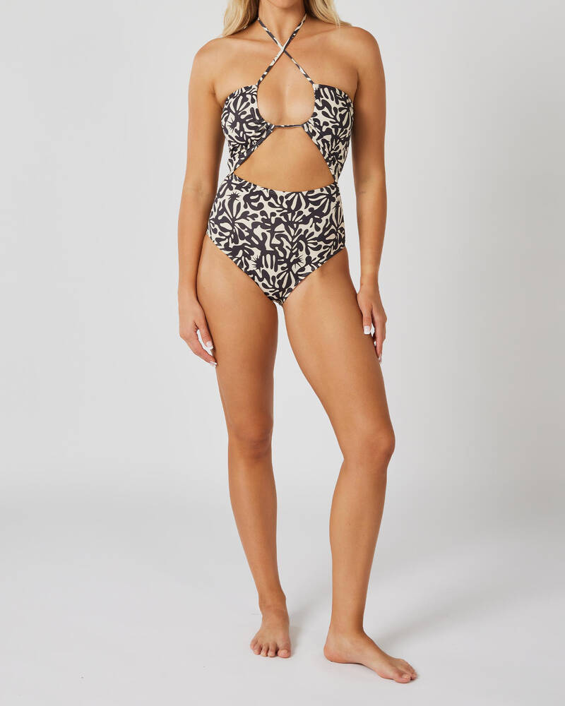 Billabong Palm Grove Drew One Piece Swimsuit for Womens