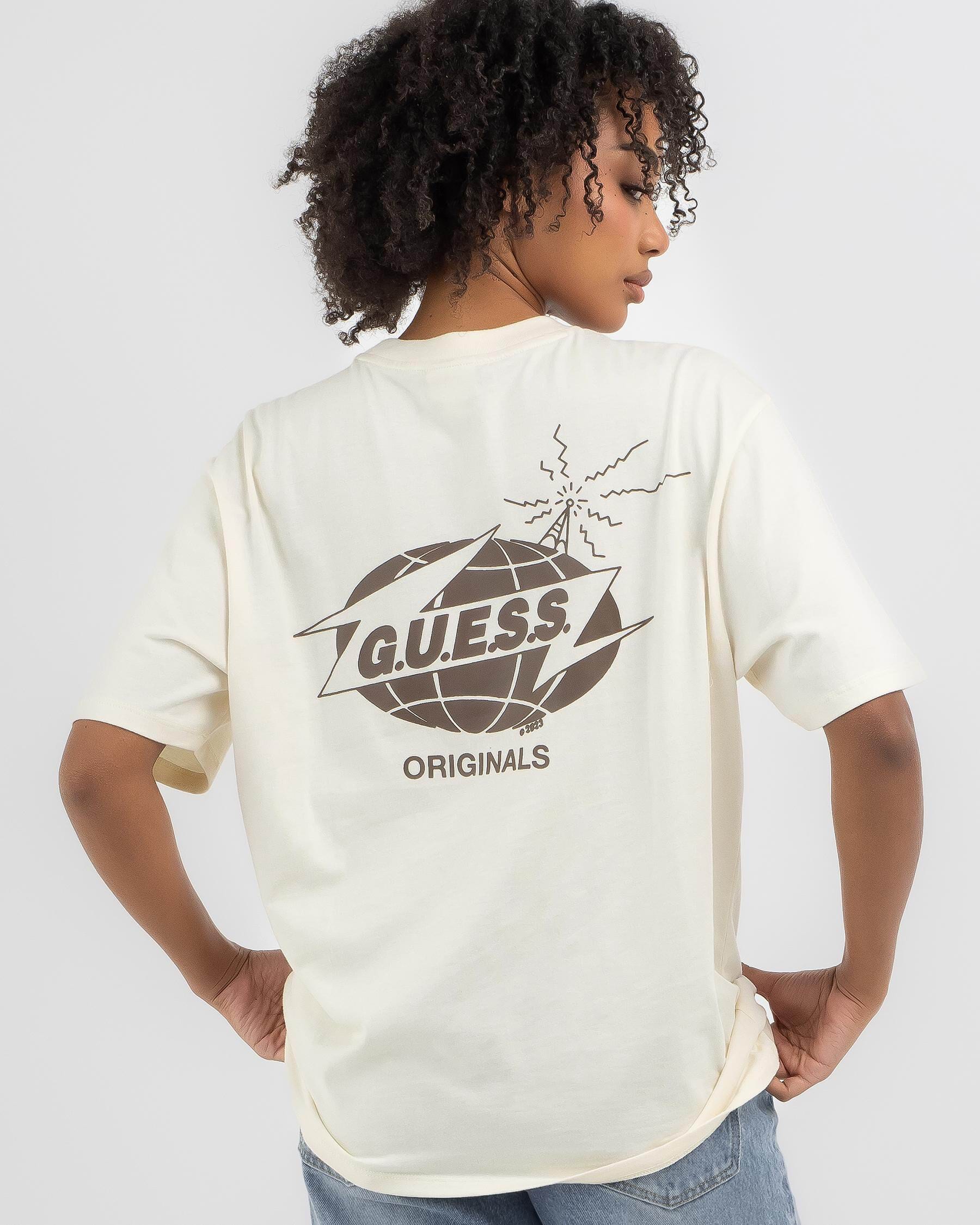 Guess shirt city beach on sale