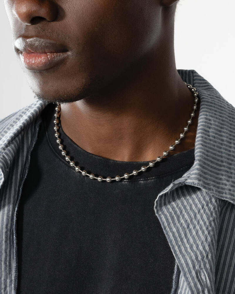REPUBLIK Ball chain Necklace for Mens