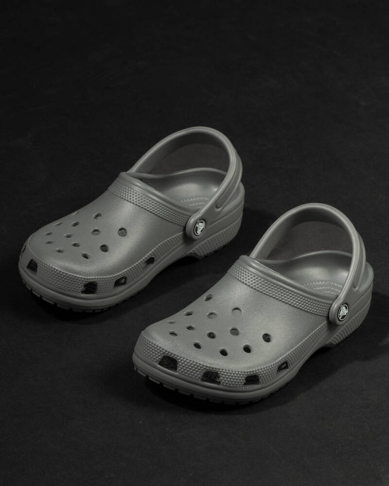 Shop Crocs Classic Clogs In Slate Grey - Fast Shipping & Easy Returns ...