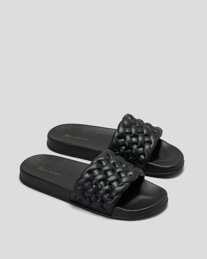 Ava And Ever Lexi Plait Slide Sandals for Womens