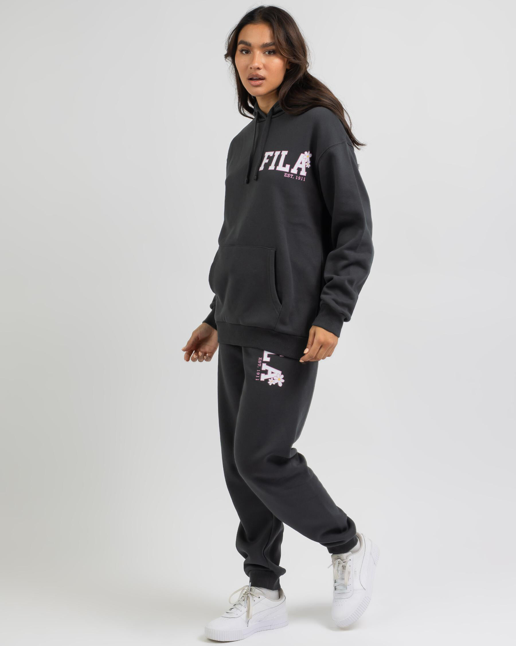 Fila boyfriend hoodie hotsell