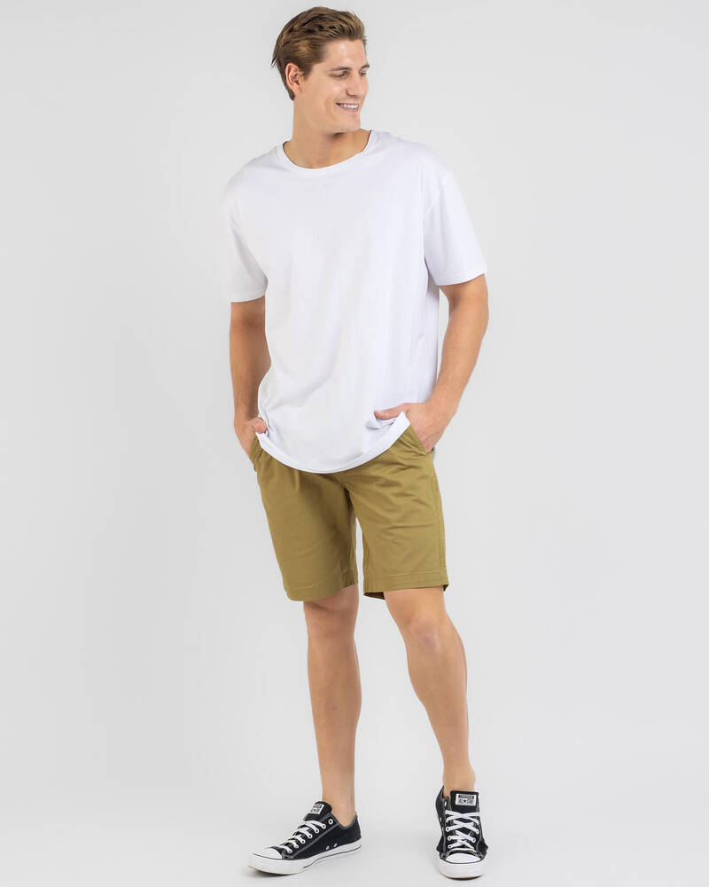 Volcom Cleaver Elastic Walk Shorts for Mens