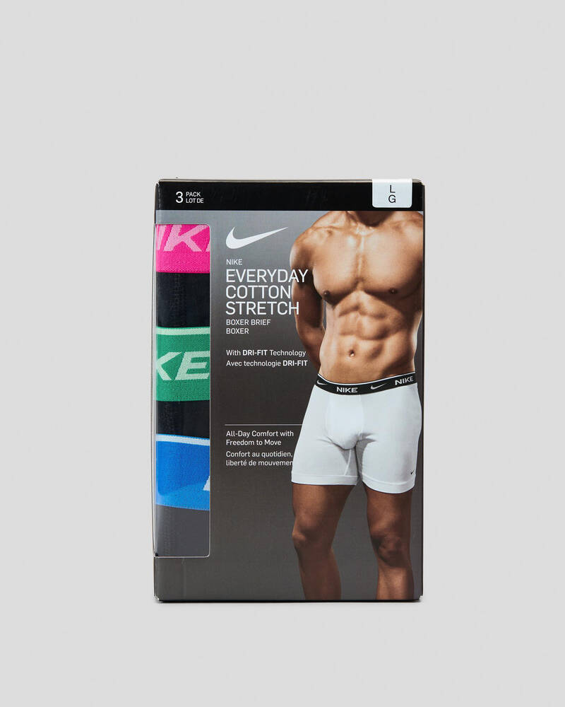 Nike Cotton Stretch Boxer Brief 3 Pack for Mens