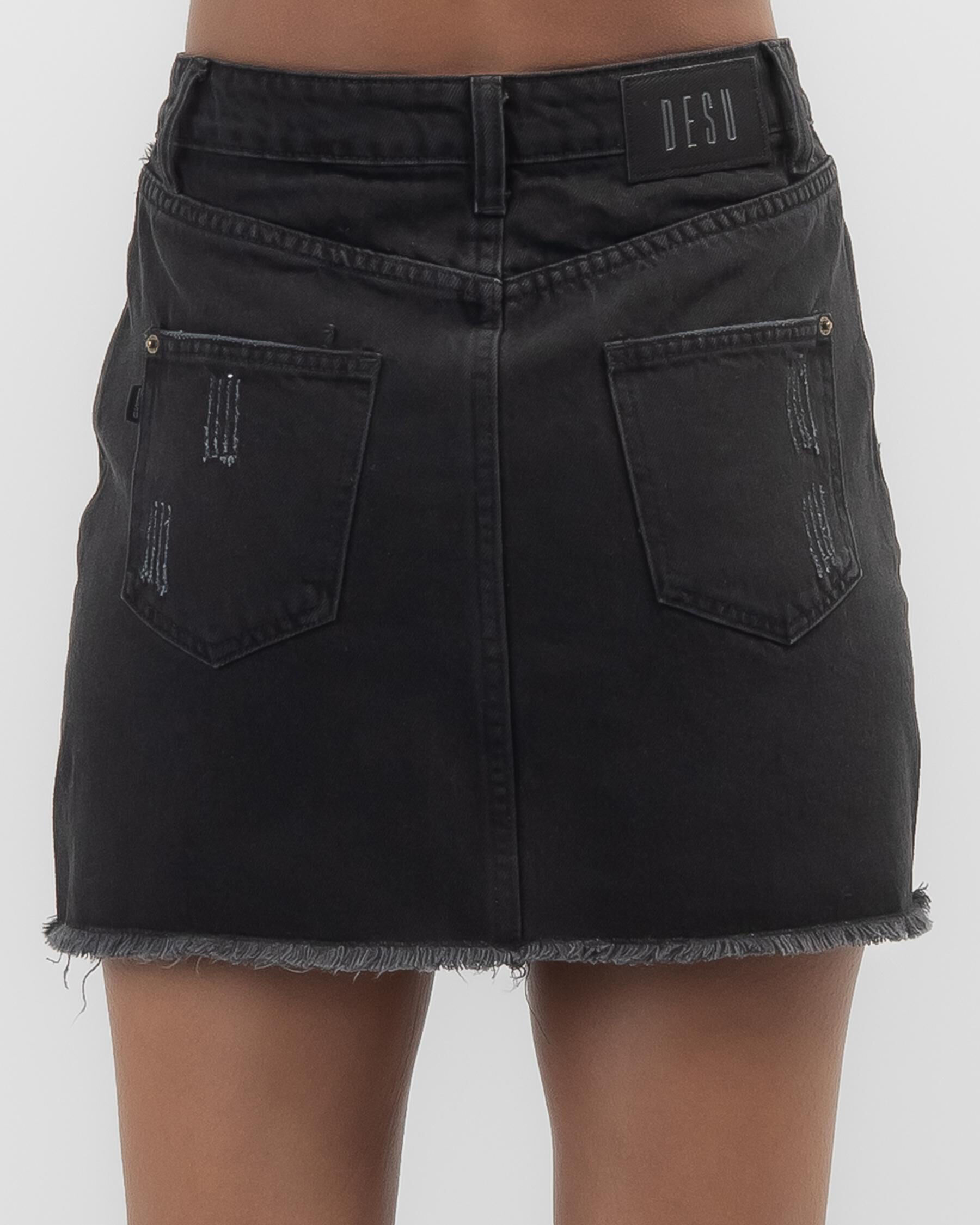 Denim skirt cheap city beach