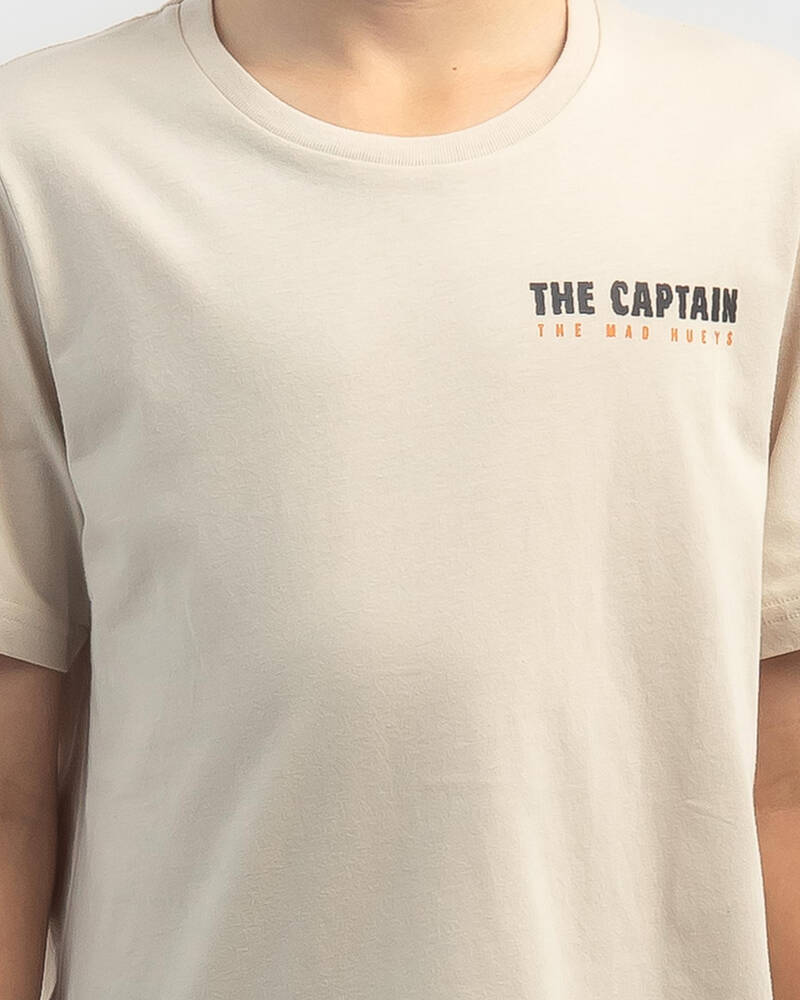 The Mad Hueys Boys' Sea Captain T-Shirt for Mens