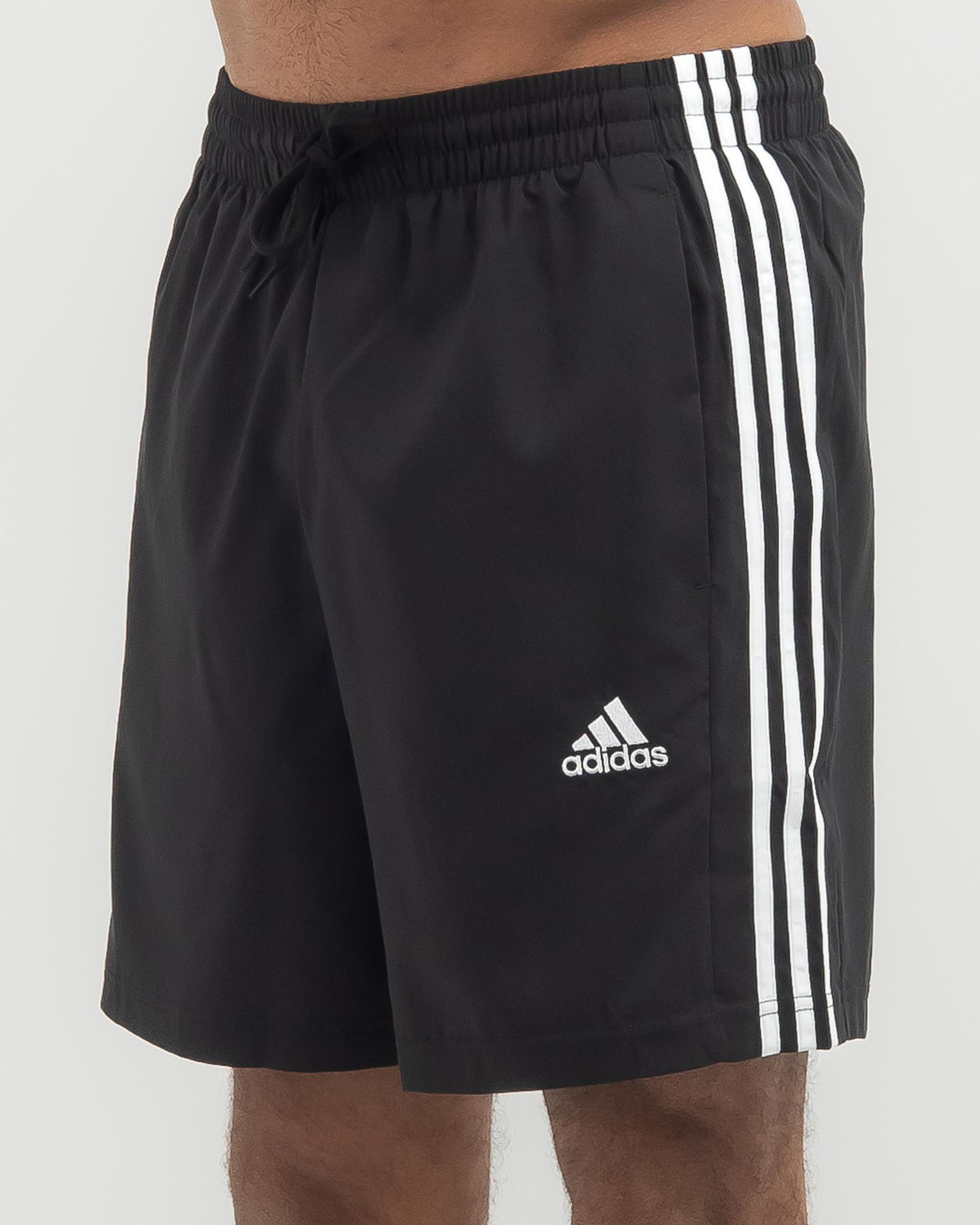 Adidas essentials 3 2024 stripes chelsea shorts