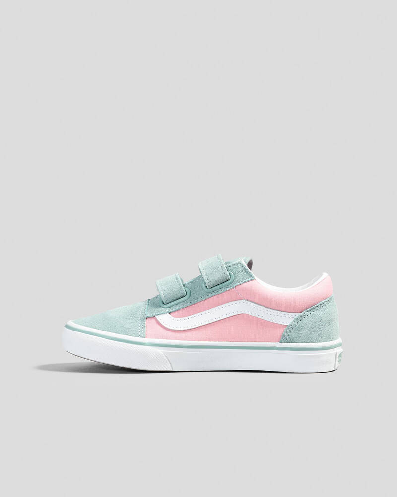 Vans Girls' Old Skool V 2-Tone for Womens