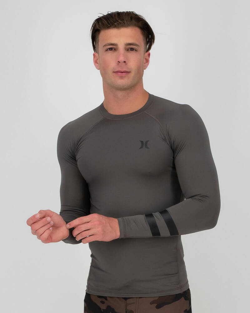 Hurley Pro Light Top Long Sleeve Rash Vest for Mens