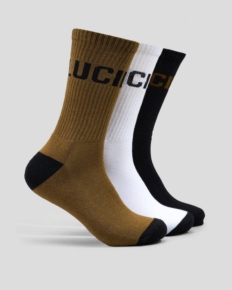 Lucid Alpha Socks 3 Pack for Mens