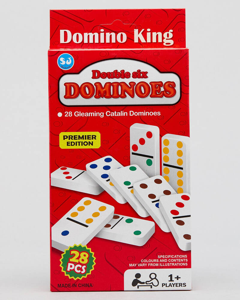 Get It Now Double Six Dominoes Pack for Unisex