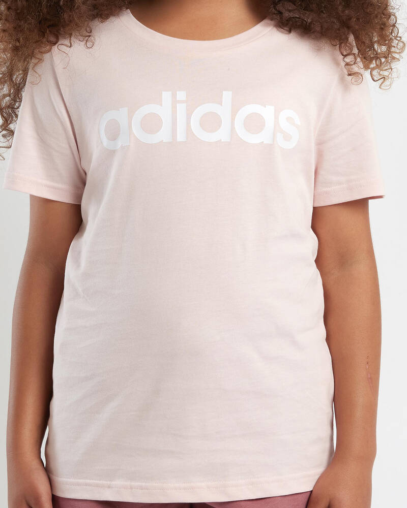 adidas Girls' Linear T-shirt for Womens