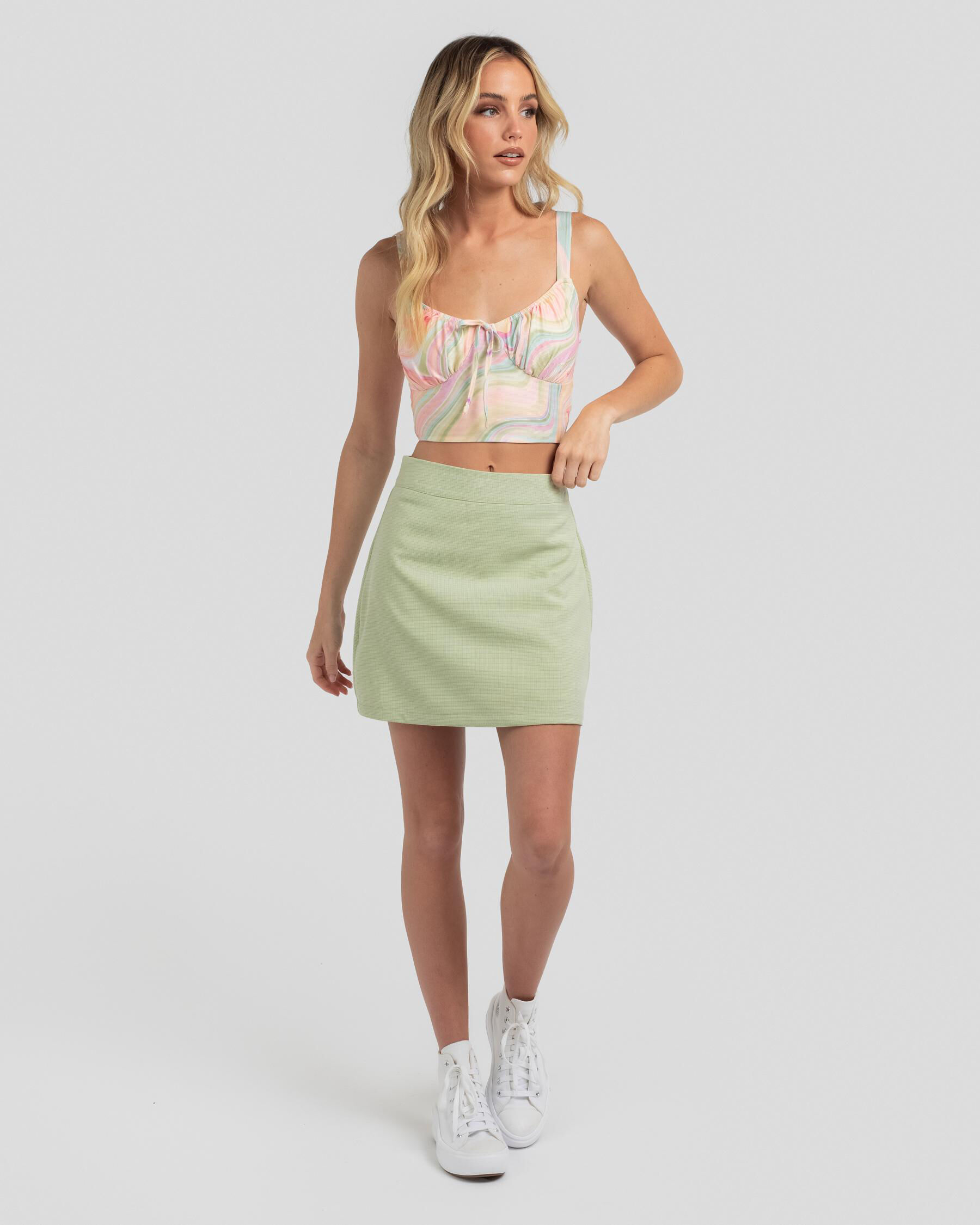 City beach green outlet skirt