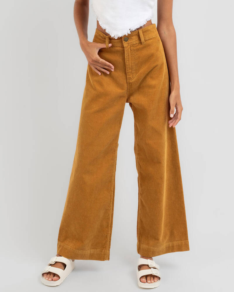 Shop Billabong Candy Cord Pant In Mudhoney - Fast Shipping & Easy ...