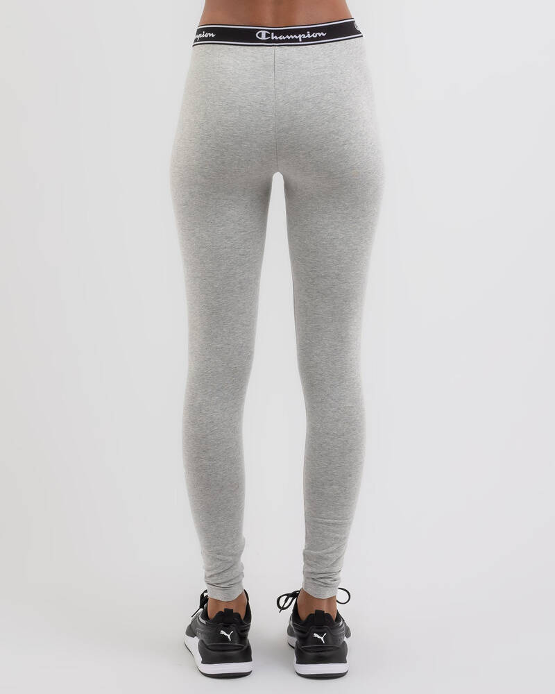 Champion Logo Leggings In Oxford Heather - FREE* Shipping & Easy Returns -  City Beach United States