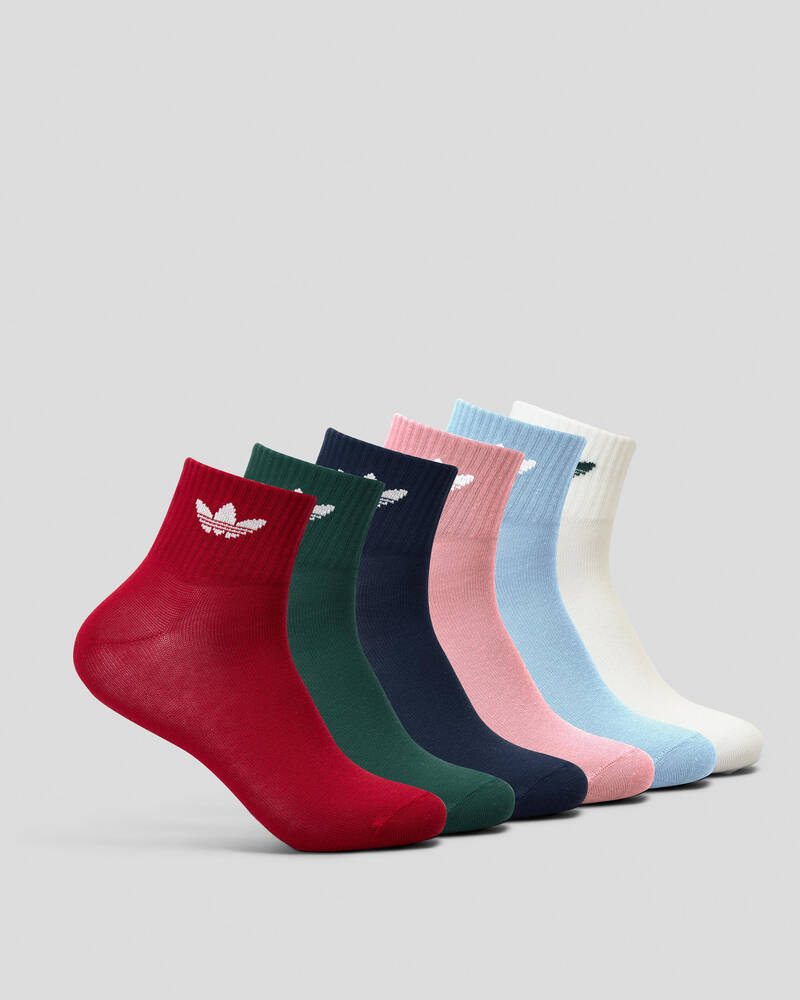 adidas Kids' Socks 6 Pack for Unisex