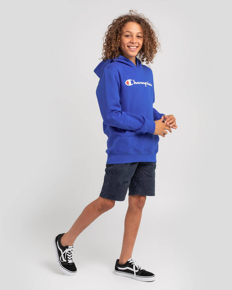 Champion Boys' Logo Hoodie for Mens