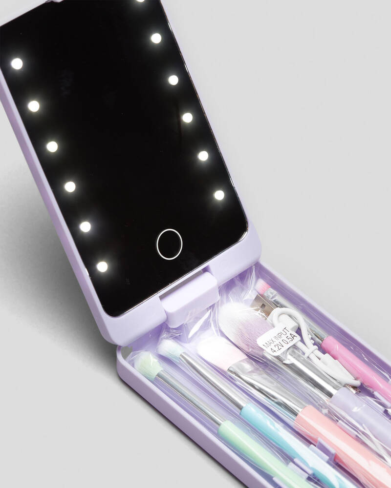 Mooloola LED Mirror & Brush Kit for Womens