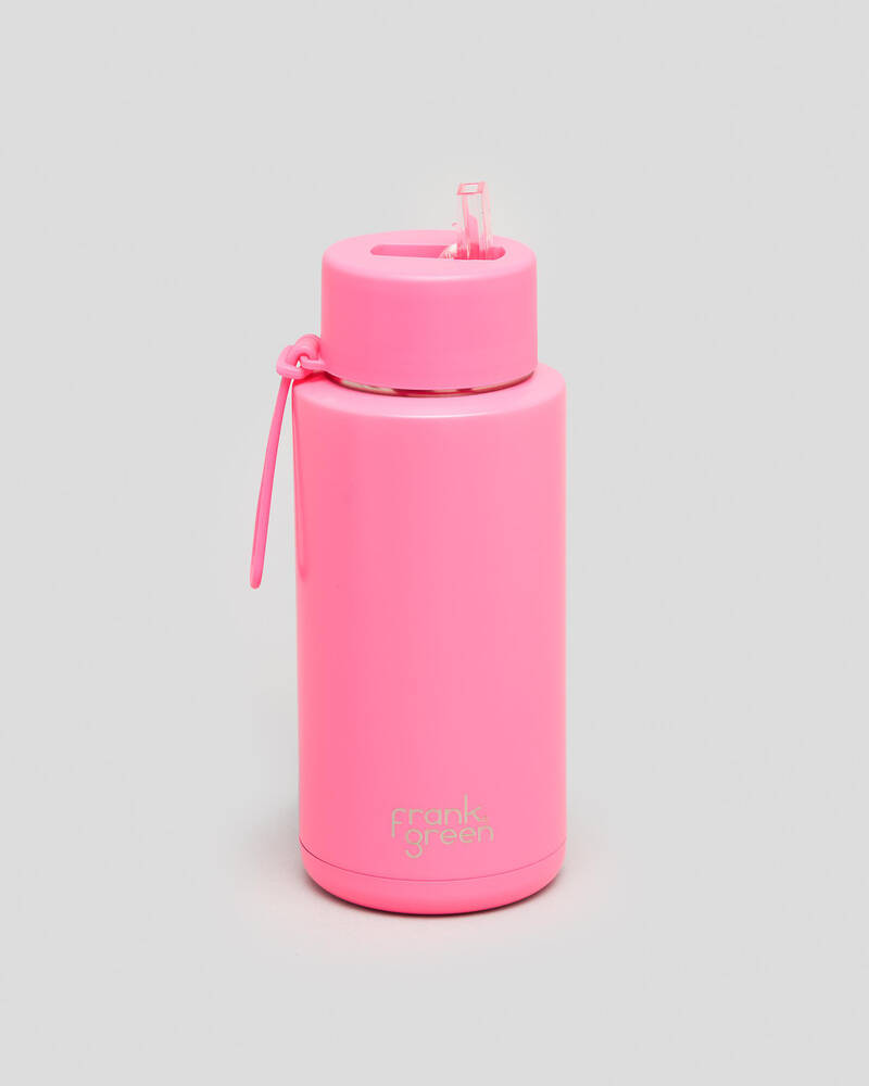 Frank Green 34oz Reusable Bottle with Straw Lid for Unisex