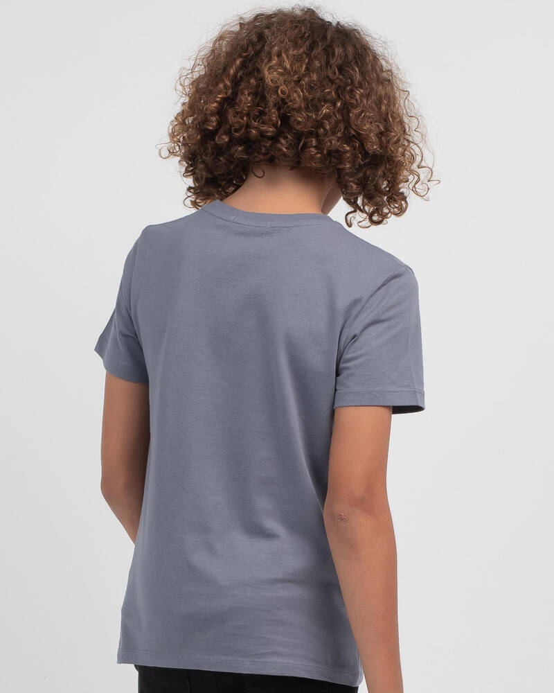 Calvin Klein Boys' Mixed Monogram T-Shirt In Asphalt Grey - Fast Shipping &  Easy Returns - City Beach United States