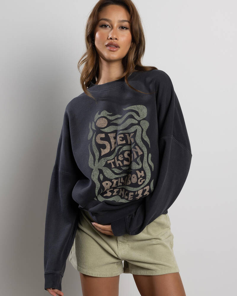 Billabong Seek The Sun Crewneck Sweatshirt for Womens