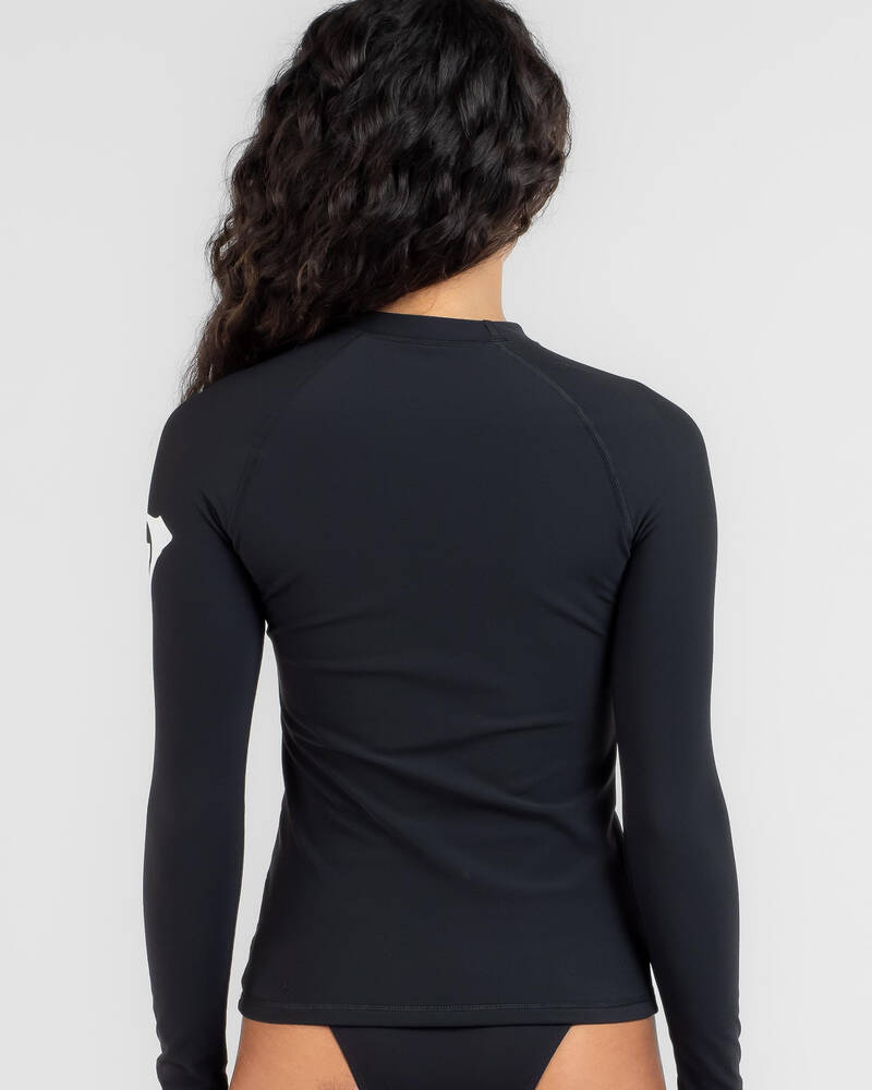 Roxy Heater Long Sleeve Rash Vest for Womens