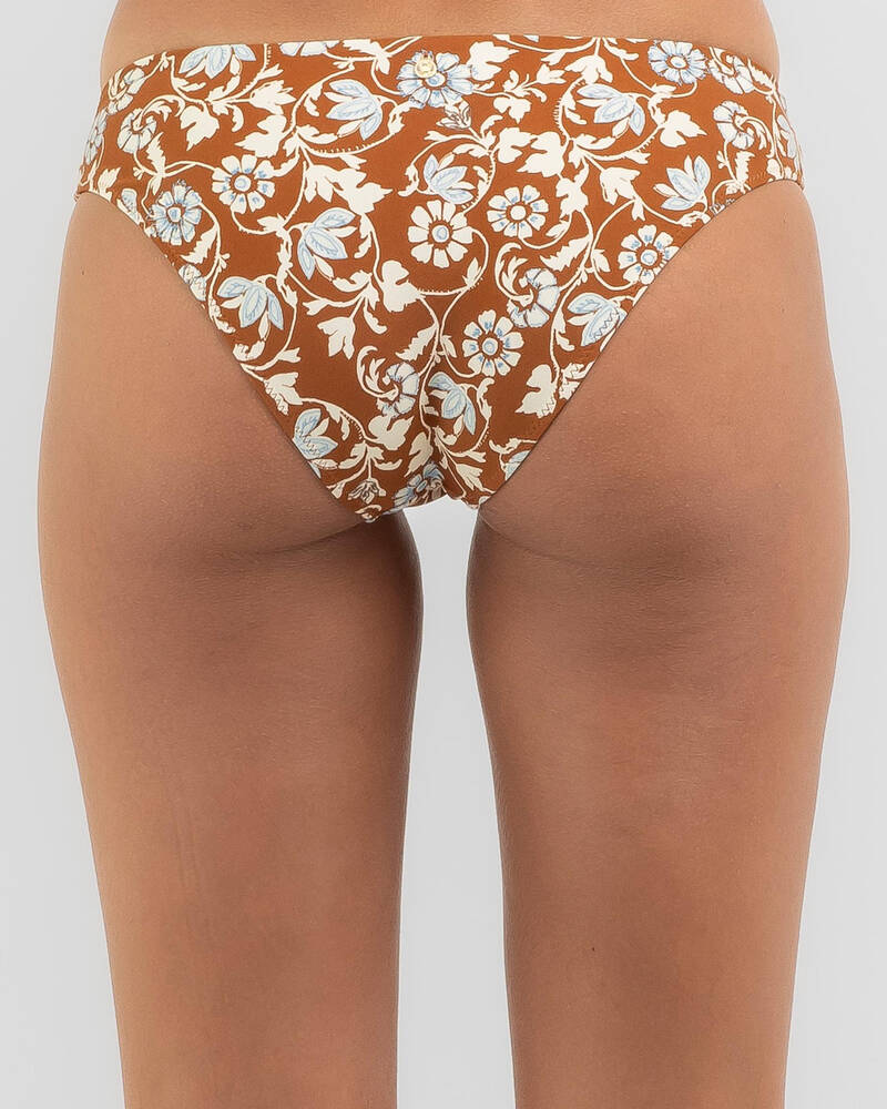 Rhythm Highland Paisley Holiday Bikini Bottom for Womens