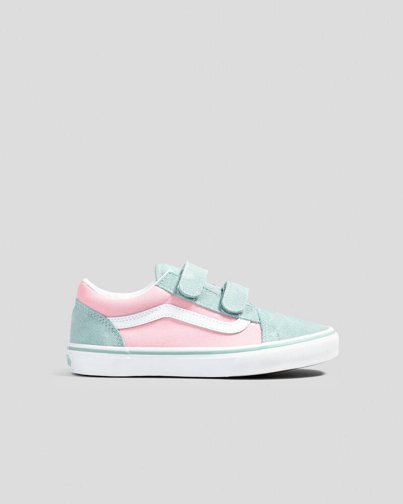 Vans Girls' Old Skool V 2-Tone for Womens