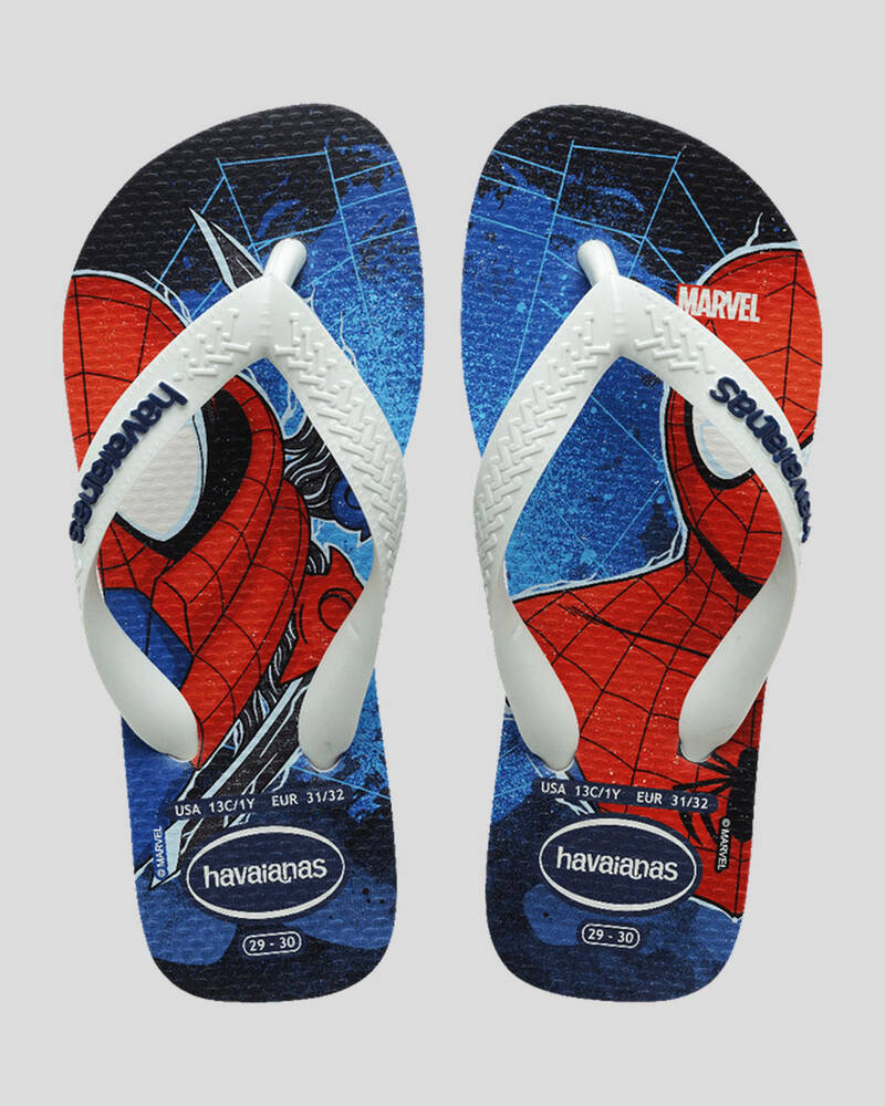 Havaianas Kids' Marvel Spiderman Thongs for Mens