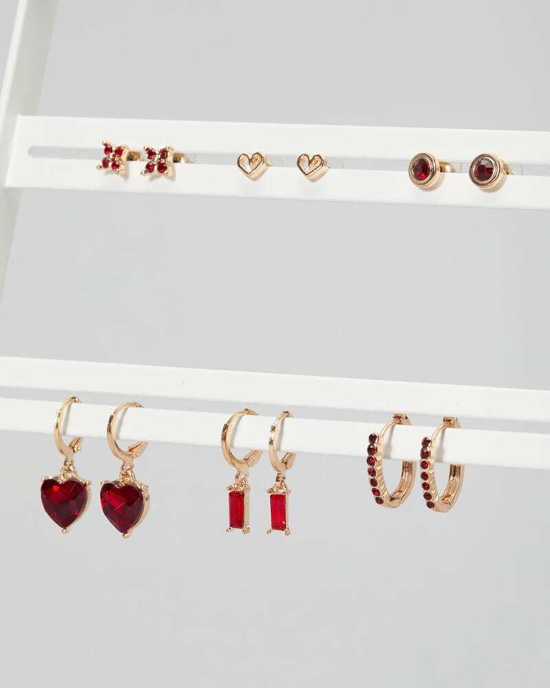 Karyn In LA Amour Earring Pack for Womens