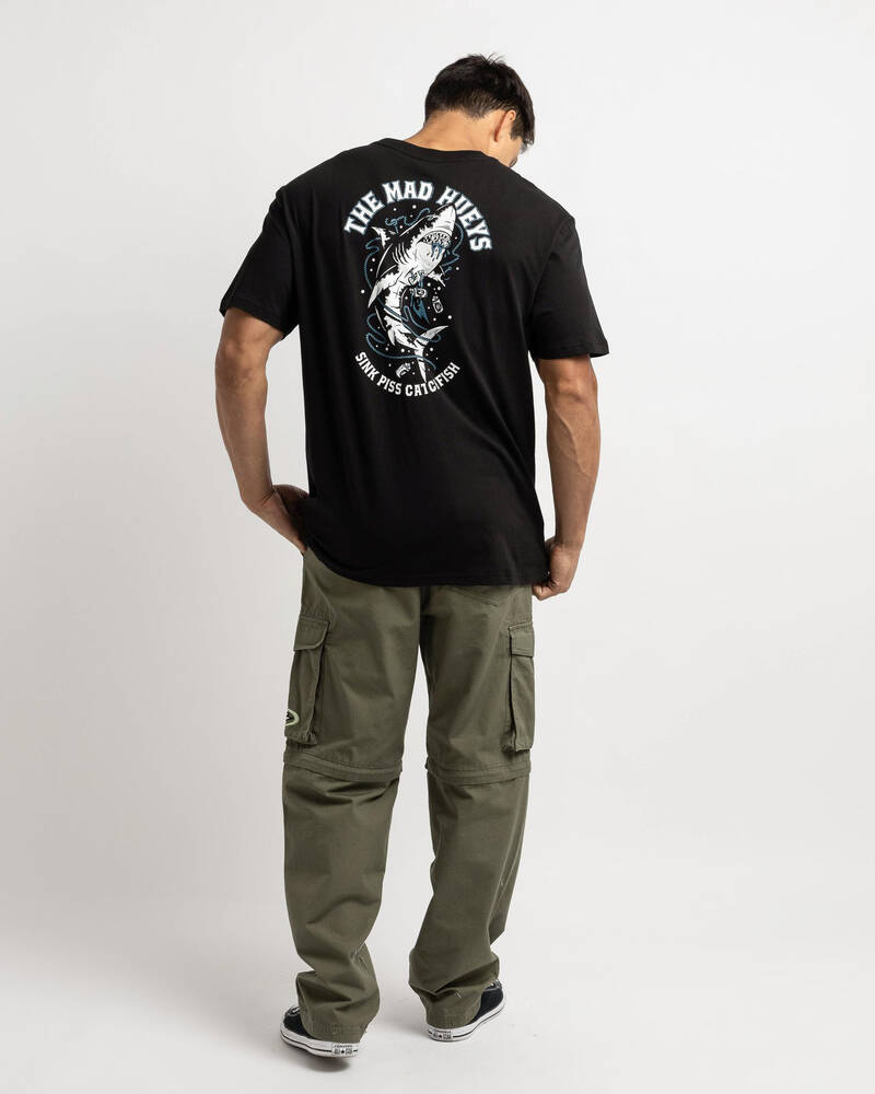 The Mad Hueys Skewered Shark T-Shirt for Mens