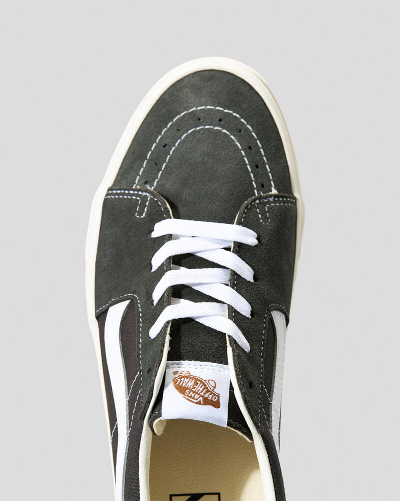 Vans Sk8-Low Canvas/Suede Shoes for Mens