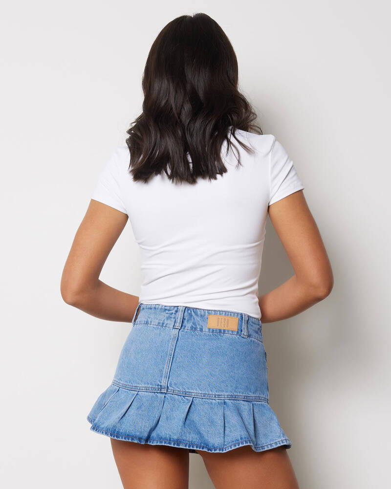 DESU Britney Denim Skort for Womens