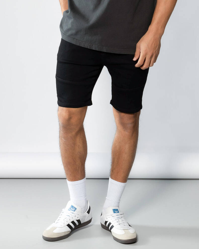 Lucid Barcelona Denim Walk Shorts for Mens