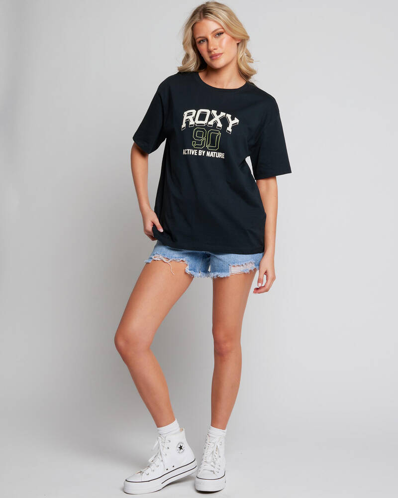 Roxy Essential Energy Varsity Sport T-shirt for Womens