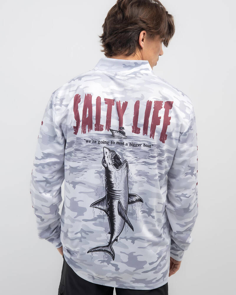 Salty Life Predator Fishing Shirt for Mens