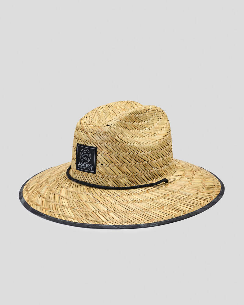 Jacks Conceal Straw Hat for Mens
