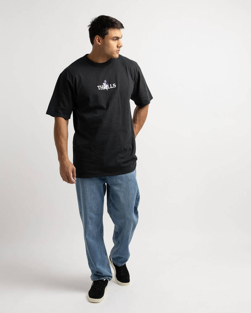 Thrills In Bloom Oversize Fit T-Shirt for Mens