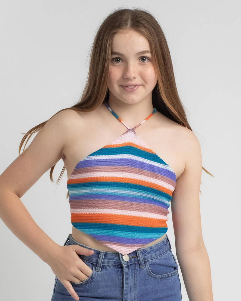 Ava And Ever Girls' Summer Daze Top In Rainbow - Fast Shipping & Easy ...