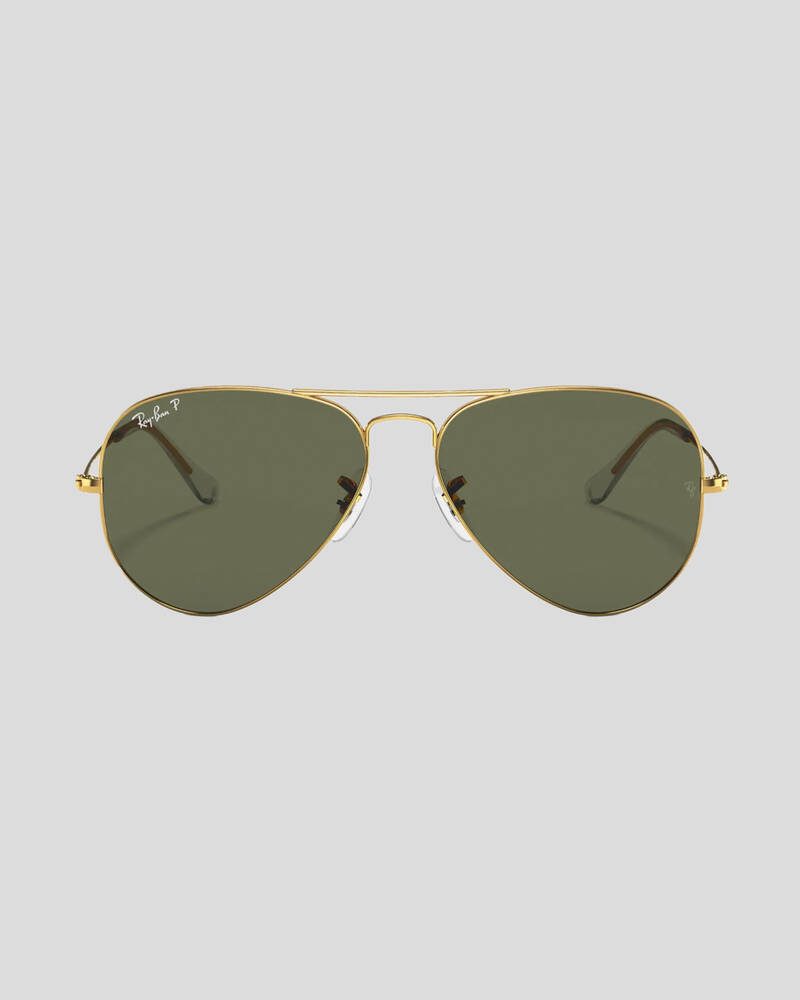 Shop Ray-Ban Aviator Classic RB3025 Sunglasses In Gold - Fast Shipping ...