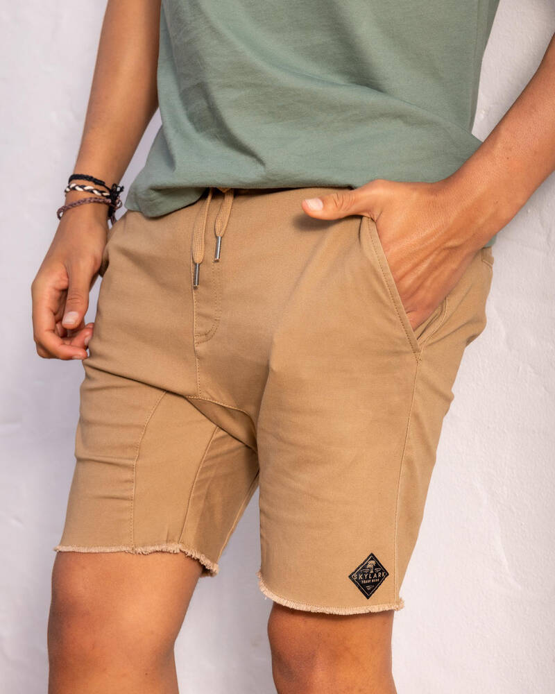 Skylark Erase Drop Crotch Walk Shorts for Mens