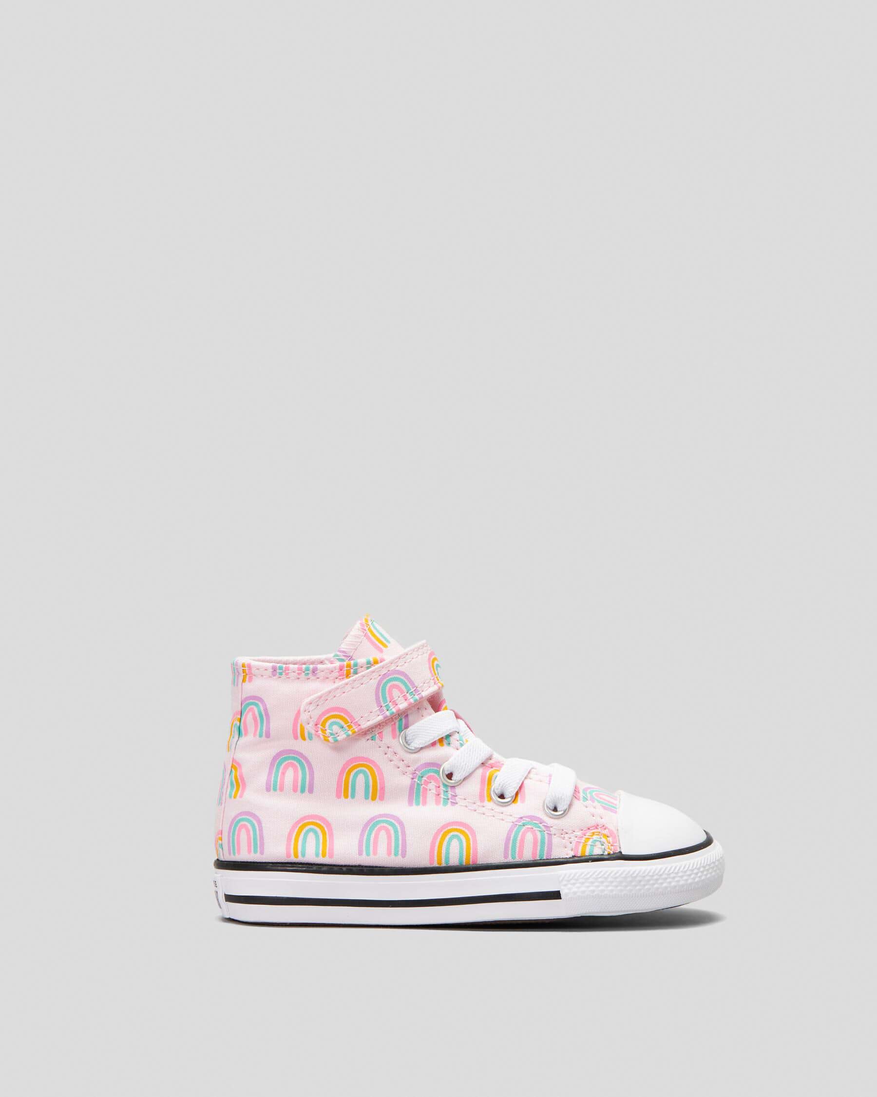 Toddler rainbow outlet converse