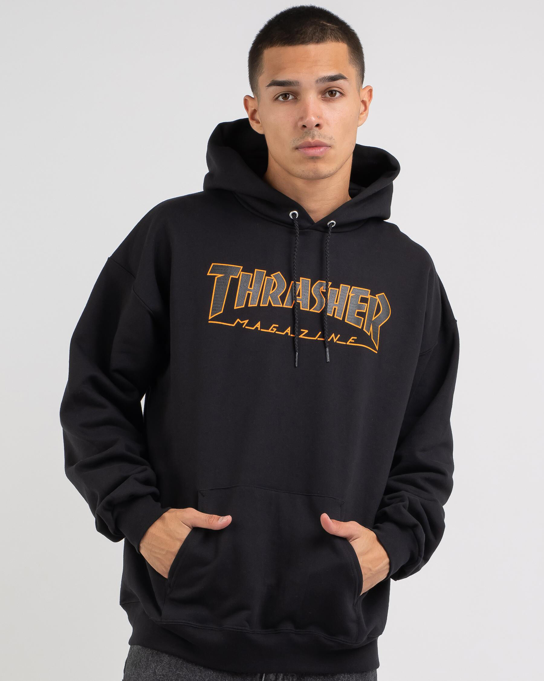 thrasher hoodie city beach