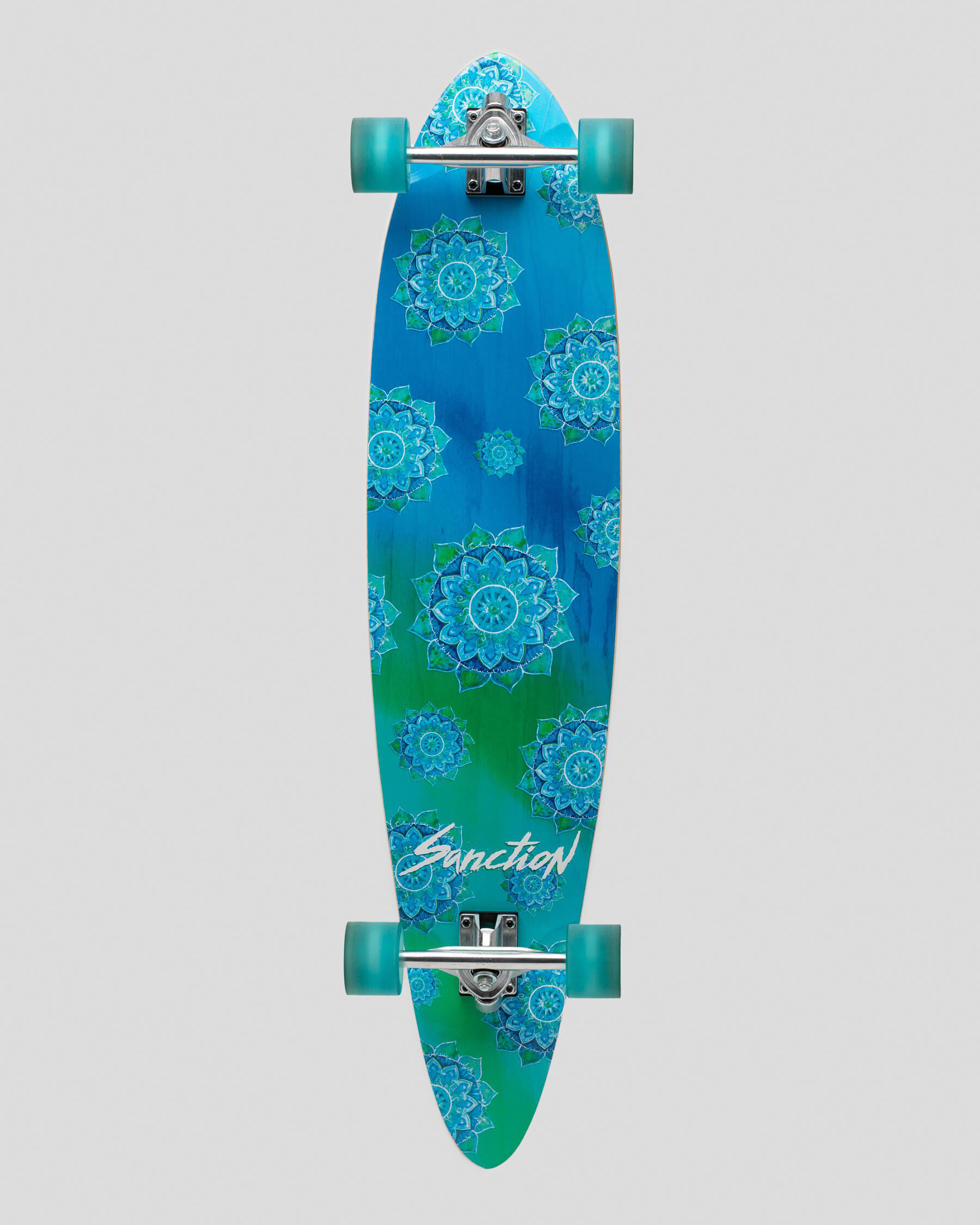 Shop Sanction Peace Longboard In Multi - Fast Shipping & Easy Returns ...