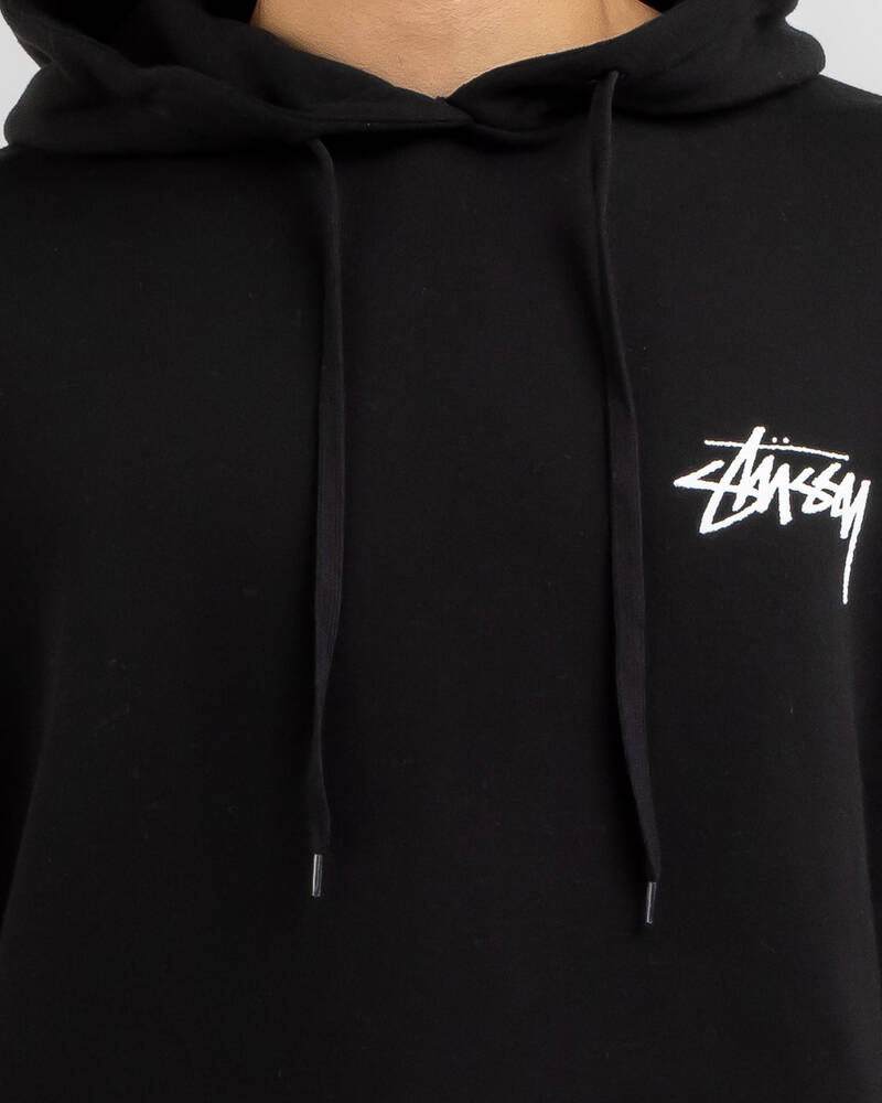 Stussy Fuzzy Dice 50/50 Hoodie for Mens