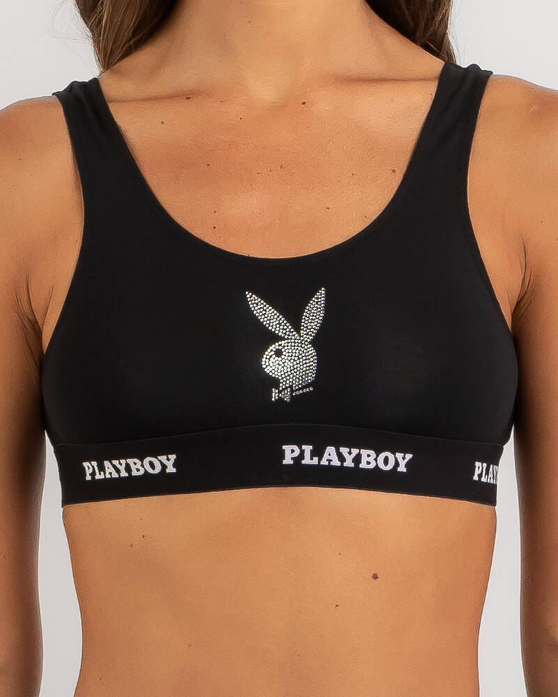 Playboy Single Bunny Bralette for Womens