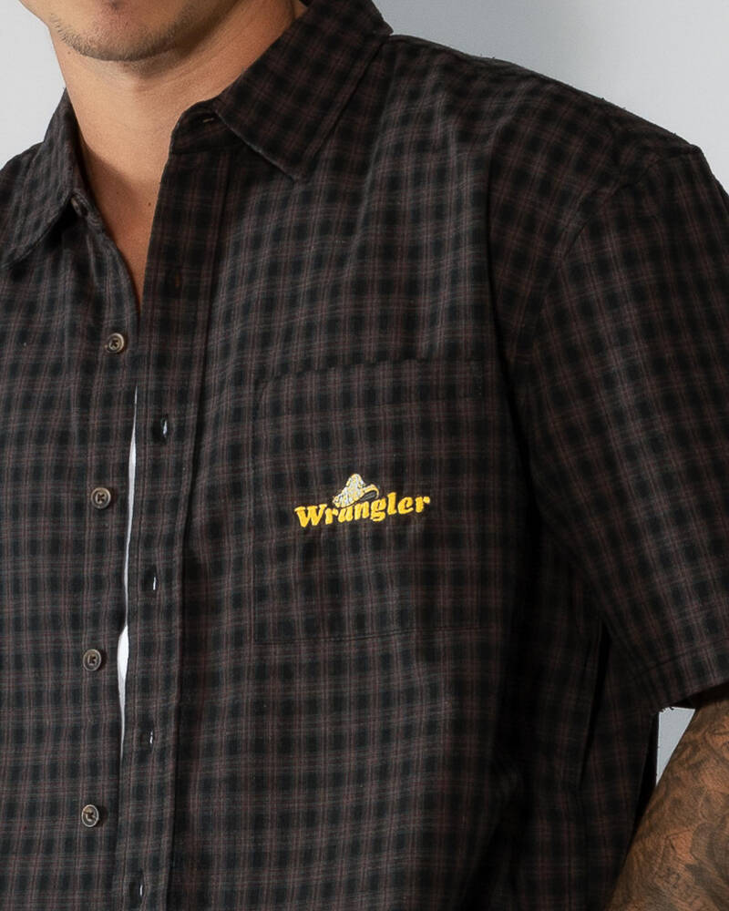 Wrangler Boxcar Short Sleeve Shirt for Mens