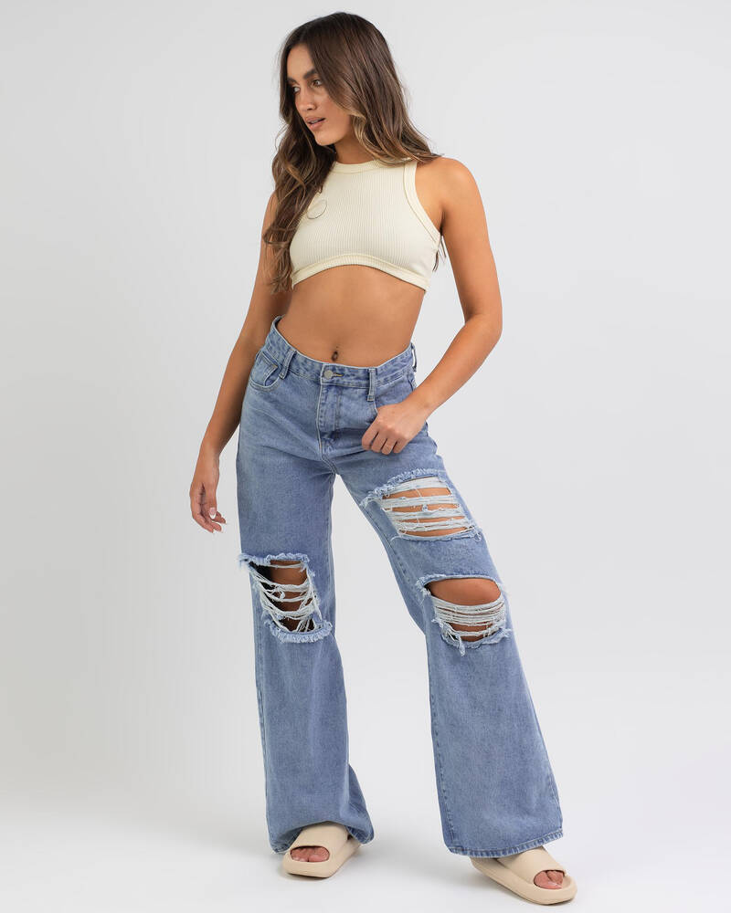 Ava And Ever Kendra Ultra Crop Top for Womens