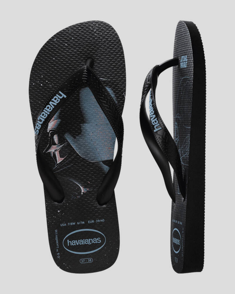 Havaianas Kids' Star Wars Darth Vader Thongs for Mens